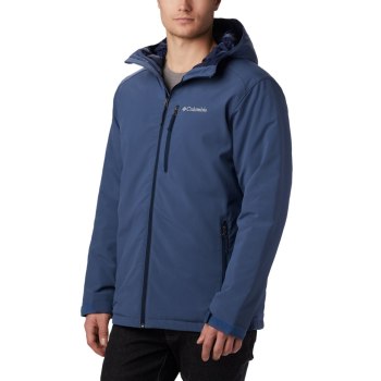 Pánské Bundy Columbia Gate Racer Softshell Tmavě Blankyt SGIFEO085